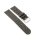 Perlrochen-Style Uhrenarmband Modell Rocco schwarz 20 mm