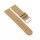 Easy-Klick Perlrochen-Style Uhrenarmband Modell Rocco cognac 18 mm