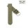 Easy-Klick Perlrochen-Style Uhrenarmband Modell Rocco grün 18 mm