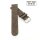Easy-Klick Perlrochen-Style Uhrenarmband Modell Rocco mocca 20 mm