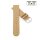 Easy-Klick Perlrochen-Style Uhrenarmband Modell Rocco cognac 22 mm