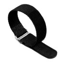 Klett Uhrenarmband Modell Klettone-L schwarz 20 mm
