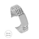 Vintage Jubilee Edelstahl Uhrenarmband Modell RLX-40-S...