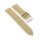 Easy-Klick Hybrid Canvas-Leder Uhrenarmband Modell Jupiter beige-creme 22 mm