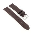 Strauß-Style Uhrenarmband Modell Sydney mocca 20 mm