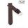 Easy-Klick Strauß-Style Uhrenarmband Modell Sydney mocca 20 mm