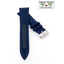 Easy-Klick Canvas-Nylon Leder Uhrenarmband Modell Broker...