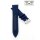 Easy-Klick Canvas-Nylon Leder Uhrenarmband Modell Broker blau-BN 20 mm