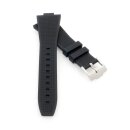 Premium FKM Uhrenarmband Modell PRX-81 schwarz 12/27 mm,...