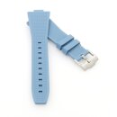 Premium FKM Uhrenarmband Modell PRX-81 hell-blau 12/27...