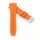 Premium FKM Uhrenarmband Modell PRX-81 orange 12/27 mm, komp. Tissot PRX