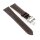 Alligator Uhrenarmband Modell Longi-FS-S mocca 21 mm, kompatibel Longines