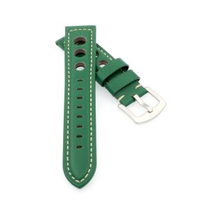 Vintage Rallye Uhrenarmband Modell Jülich grün 24 mm