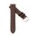 Eidechsen-Struktur Uhrenarmband Modell Indore mocca 22 mm