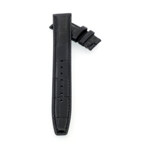 Alligator Uhrenarmband Modell IW-42-NL schwarz 20 mm, komp. IWC Portugieser