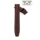 Easy-Klick Alligator Uhrenarmband Modell IW-42 mocca 20...