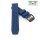Easy-Klick Premium Silikon Uhrenarmband Doppeldorn Modell Primus-P blau 23 mm