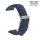 Easy-Klick Canvas-Nylon Textil Uhrenarmband Modell Astoria dunkel-blau 20 mm
