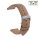 Easy-Klick Canvas-Nylon Textil Uhrenarmband Modell Astoria braun-taupe 20 mm