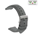 Easy-Klick Canvas-Nylon Textil Uhrenarmband Modell...