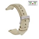 Easy-Klick Canvas-Nylon Textil Uhrenarmband Modell...
