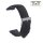 Easy-Klick Canvas-Nylon Textil Uhrenarmband Modell Astoria schwarz 24 mm