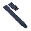 Nytech-Leder Uhrenarmband Modell IW-22 blau-TiT 20 mm, kompatibel IWC