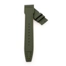 Nytech-Leder Uhrenarmband Modell IW-22 grün-TiT 22...