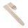 Easy-Klick Nytech-Leder Uhrenarmband Modell IW-22 beige-creme 21 mm, kompatibel IWC