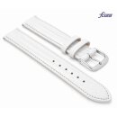 Fluco Teju-Eidechse Uhrenarmband Modell Emporio-NL weiß 18 mm, Handmade