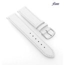Fluco Teju-Eidechse Uhrenarmband Modell Emporio-XS weiß 18 mm, Handmade