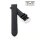 Easy-Klick Alligator Uhrenarmband Modell CT-55-NL schwarz-TiT 16 mm, kompatibel Cartier