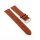 Easy-Klick Alligator Uhrenarmband Modell CT-55-NL cognac-TiT 16 mm, kompatibel Cartier