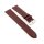 Easy-Klick Alligator Uhrenarmband Modell CT-55-NL mocca-TiT 18 mm, kompatibel Cartier