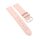 Easy-Klick Alligator Uhrenarmband Modell CT-55-NL rosa-TiT 18 mm, kompatibel Cartier