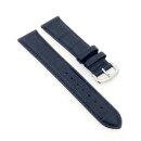 Alligator Uhrenarmband Modell CT-55-XS navyblau-TiT 20 mm, kompatibel Cartier