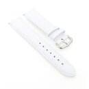 Easy-Klick Alligator Uhrenarmband Modell CT-55-XS weiß-TiT 16 mm, kompatibel Cartier