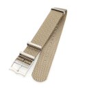 Nato Nylon Uhrenarmband Modell Nordic beige-creme 20 mm,...