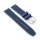 Easy-Klick Premium FKM-Kautschuk Uhrenarmband Modell Ricosta blau 22 mm