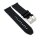 Hybrid Kautschuk-Nylon Uhrenarmband Modell Chief-S schwarz-SN 26 mm, komp. Diesel Uhren