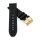 Hybrid Kautschuk-Nylon Uhrenarmband Modell Chief-G schwarz-SN 26 mm, komp. Diesel Uhren