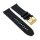 Hybrid Kautschuk-Nylon Uhrenarmband Modell Chief-G schwarz-SN 26 mm, komp. Diesel Uhren