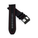 Hybrid Kautschuk-Nylon Uhrenarmband Modell Chief-P...