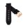 Hybrid Kautschuk-Nylon Uhrenarmband Modell Chief-RG schwarz-RN 26 mm, komp. Diesel Uhren