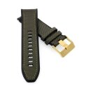 Hybrid Kautschuk-Nylon Uhrenarmband Modell Chief-G...