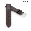 Graf echt Krokodil XS-Uhrenarmband Modell Senegal mocca...