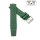 Easy-Klick Retro FKM-Kautschuk Uhrenarmband Modell Tropical-FKM grün 19 mm