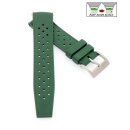 Easy-Klick Retro FKM-Kautschuk Uhrenarmband Modell...