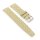 Easy-Klick Retro FKM-Kautschuk Uhrenarmband Modell Tropical-FKM beige-creme 22 mm