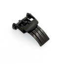 Faltschließe Edelstahl PVD-schwarz Modell BF-40 18...